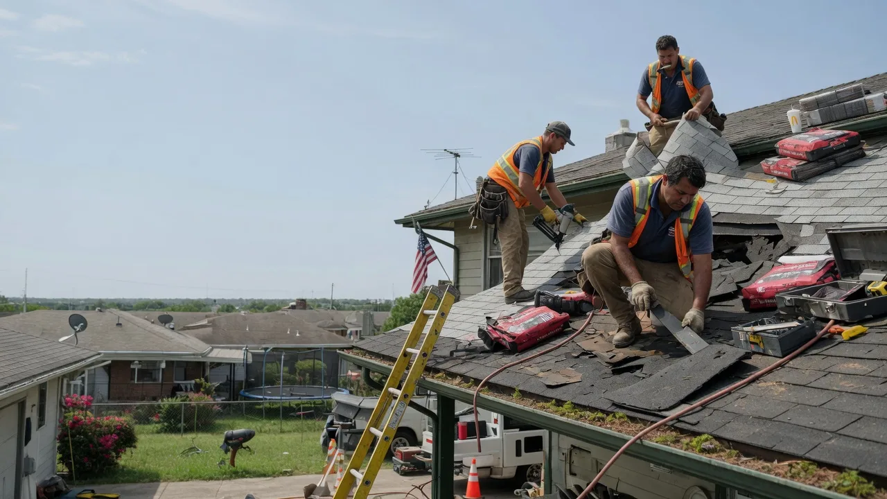 Roof Repair in Liverpool, TX near me